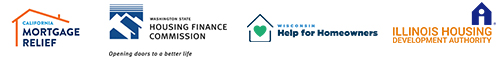 Homeowner mortgage assistance program logos